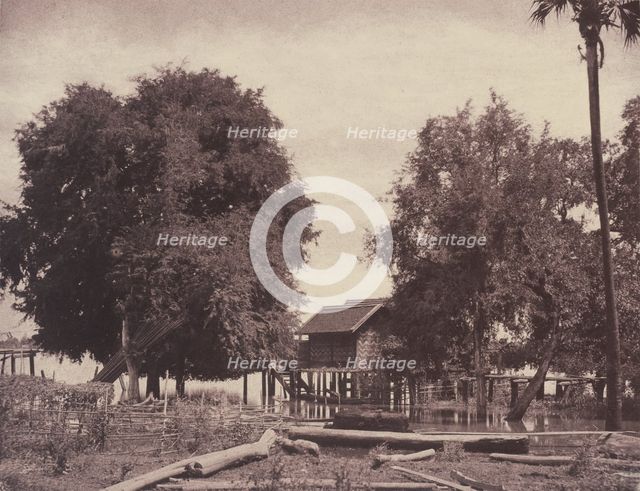 Tsagain Myo: View near the Irrawadi River, August 29-30, 1855. Creator: Captain Linnaeus Tripe.