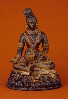 Tsangnyön Heruka (1452-1507), Late 15th -16th century. Creator: Unknown