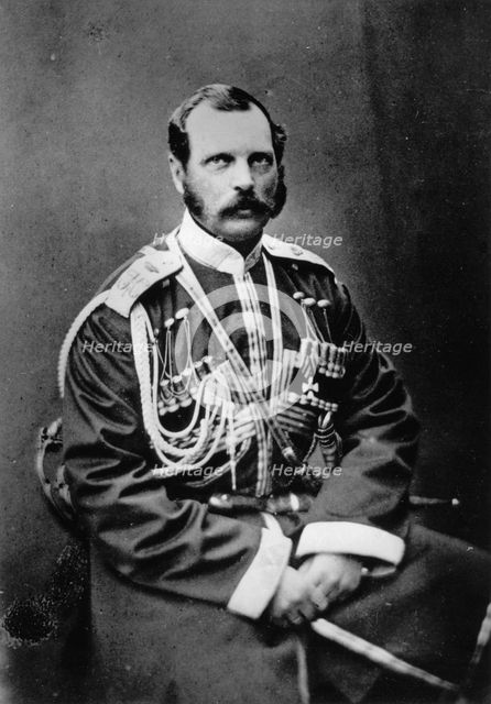 Tsar Alexander II of Russia, 1863. Artist: Unknown