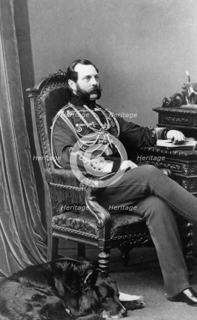 Tsar Alexander II of Russia, c1860s(?) Artist: Count Ivan Grigorievich Nostitz