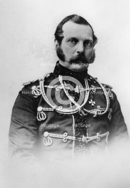 Tsar Alexander II of Russia, c1861-c1865(?). Artist: Unknown