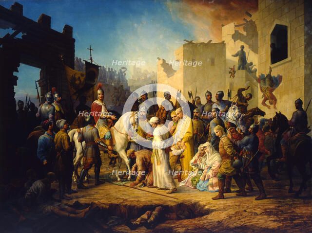 'Tsar Ivan IV Conquering Kazan in 1552', 1894. Artist: Pyotr Shamshin