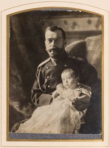 Tsar Nicholas II and Tsarevich Alexei, 1904