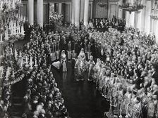 Tsar Nicholas II at the opening ceremony of the first Duma, St Petersburg, Russia, 1906