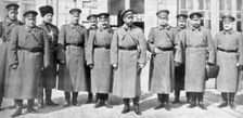 Tsar Nicholas II of Russia and his generals and staff, 1917