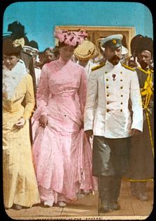 Tsar Nicholas II of Russia and Tsarina Alexandra, c1894-c1917