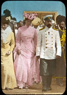 Tsar Nicholas II of Russia and Tsarina Alexandra, c1894-c1917