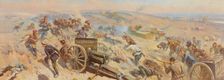 Tsaritsyn Defense. Artist: Grekov, Mitrofan Borisovich (1882-1934)