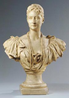 Tsarina Alexandra Feodorovna, after 1894. Creator: Stefan Schwartz