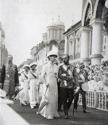 Tsar's family at the celebrations of the 300th anniversary of the House of Romanov, Russia, 1913