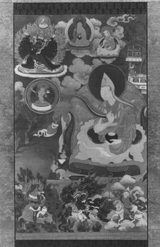 Tsong Khapa, 18th century. Creator: Unknown