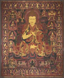 Tsong Khapa, Founder of the Geluk Order, c. 1440-1470. Creator: Unknown
