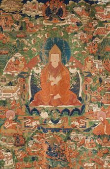 Tsongkhapa, End 18th - Early 19th cen. Creator: Tibetan culture