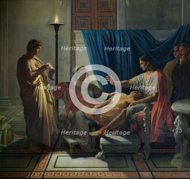 Tu Marcellus Eris ... (Virgil reading the Aeneid), after 1811.
