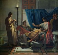 Tu Marcellus Eris ... (Virgil reading the Aeneid), after 1811