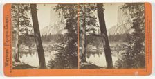 Tutocanula, or El Capitan, 3600 ft., Yosemite Valley, Mariposa County, Cal., 1861/76. Creator: Carleton Emmons Watkins