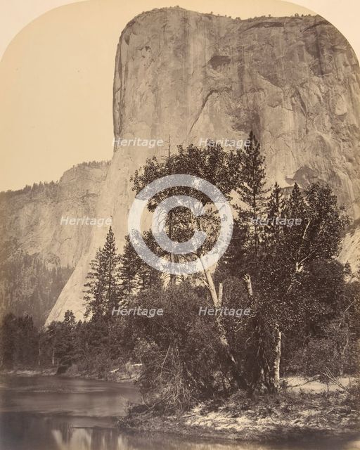 Tutucanula, El Capitan, 1861. Creator: Carleton Emmons Watkins.