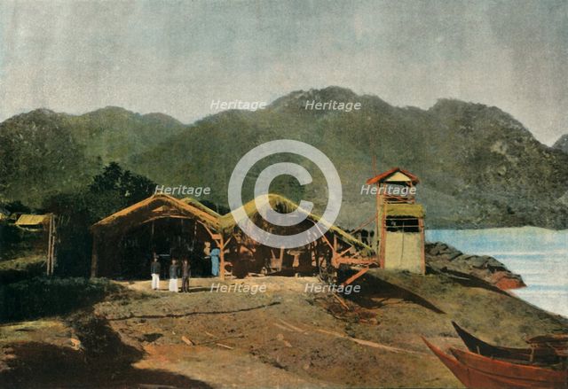 'Tuyen-Quan - Poste Optique', (Tuyen Quan - Lookout Tower), 1900. Creator: Unknown.