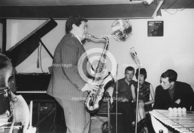 Tubby Hayes, Ronnie Scott's, Gerrard Street, London, 1959. Creator: Brian Foskett.