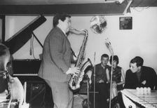 Tubby Hayes, Ronnie Scott's, Gerrard Street, London, 1959. Creator: Brian Foskett