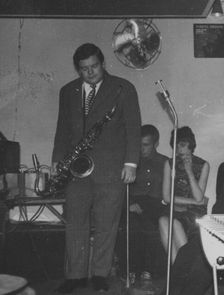 Tubby Hayes, Ronnie Scott's, Gerrard Street, London, 1959. Creator: Brian Foskett