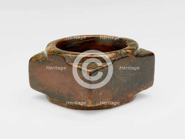 Tube (cong </>?</i>), Shang or Western Zhou dynasty, ca. 1600-ca. 771 BCE. Creator: Unknown.