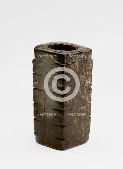 Tube (cong ?), Late Neolithic period, ca. 3300-ca. 2250 BCE. Creator: Unknown.