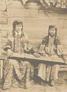 Tubinki and "chatygan" (musical instrument), 1904-1917. Creator: Unknown
