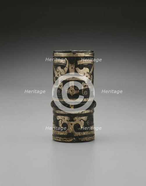 Tubular Fitting, Eastern Zhou dynasty, Warring States period (480-221 B.C.), 4th/3rd century B.C. Creator: Unknown.
