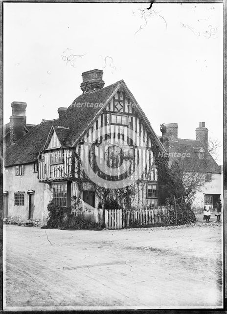 Tudor Cottage, Riverside, Eynsford, Sevenoaks, Kent, 1885. Creator: Unknown.