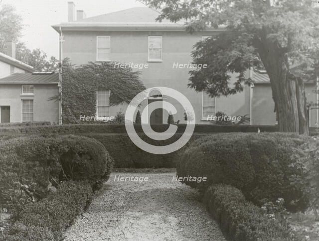 "Tudor Place," Armistead Peter, Jr., house, 1644 31st Street, NW, Washington, D.C., 1926. Creator: Frances Benjamin Johnston.