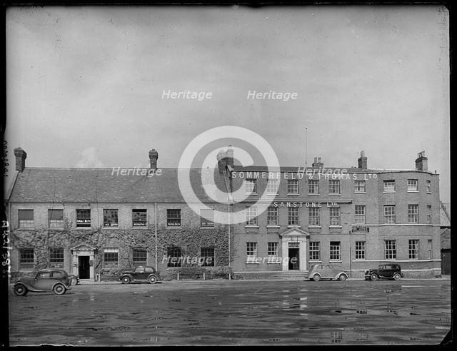 Tuesday Market Place, Kings Lynn, Kings Lynn and West Norfolk, Norfolk, 1942. Creator: George Bernard Mason.