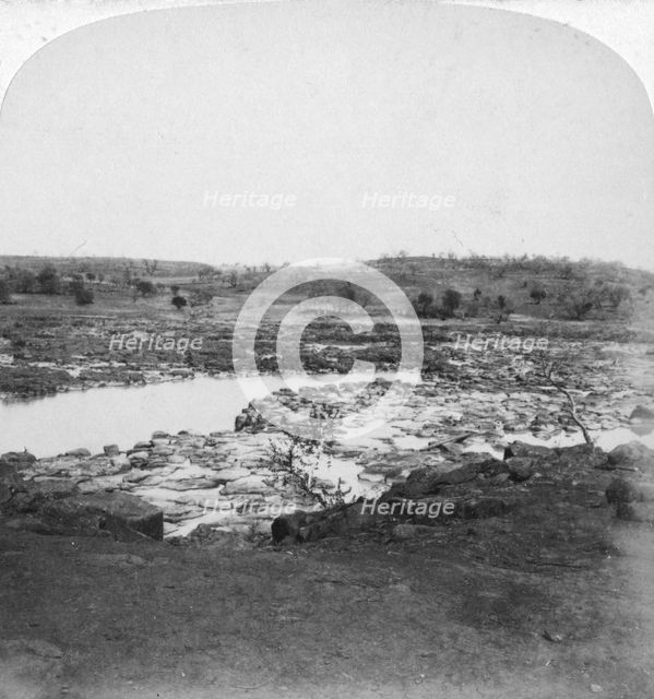 Tugela River, Natal, South Africa, Boer War, 1901. Artist: Underwood & Underwood