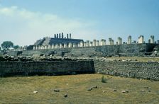 Tula, religious civic center of the Toltec culture founded around 900 BC. JC, under the name Toll…