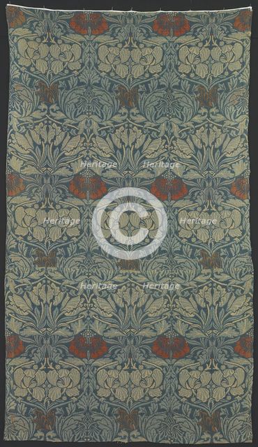 Tulip and Rose, England, 1876 (produced 1876/1940). Creator: William Morris.