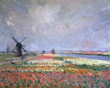 Tulip fields near Leiden 1886. Artist: Claude Monet