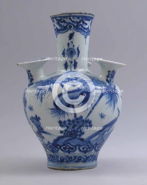 Tulip Vase, Iran, 17th century. Creator: Unknown.