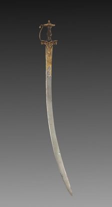 Tulwar Sword, 1700s. Creator: Unknown