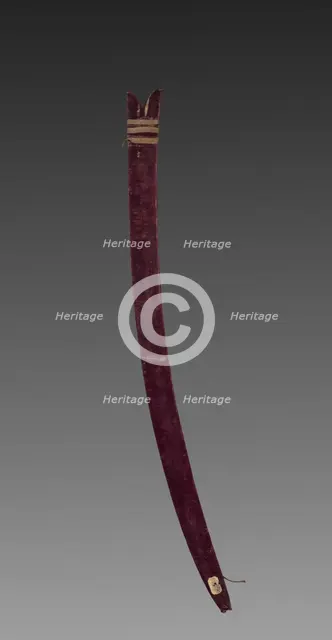 Tulwar Sword (case), 1700s. Creator: Unknown.
