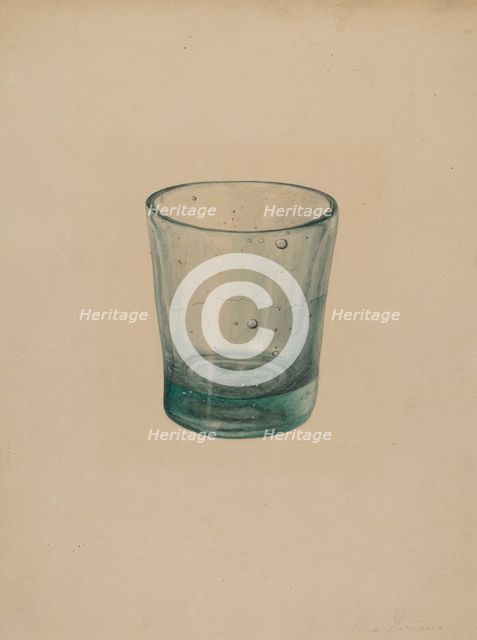 Tumbler, 1935/1942. Creator: Charles Garjian.