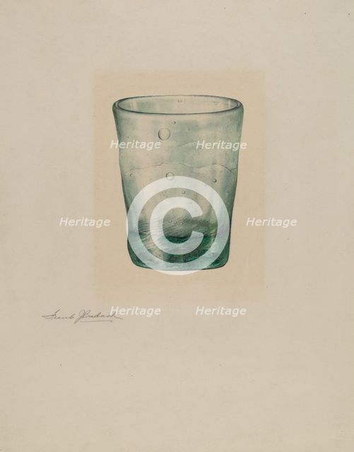 Tumbler, 1935/1942. Creator: Frank Budash.