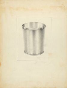 Tumbler, 1935/1942. Creator: Michael Trekur