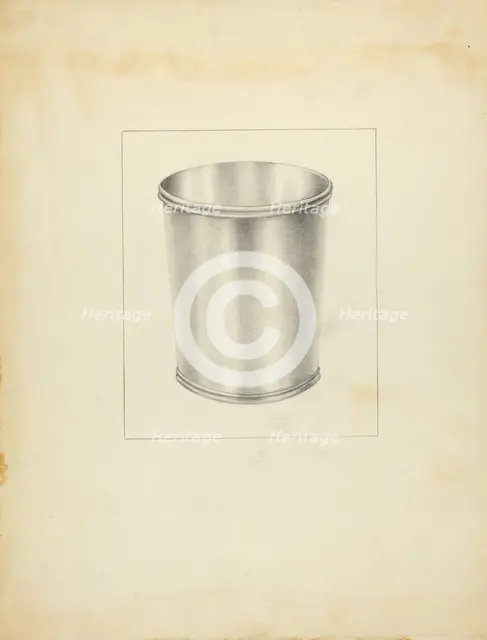 Tumbler, 1935/1942. Creator: Michael Trekur.