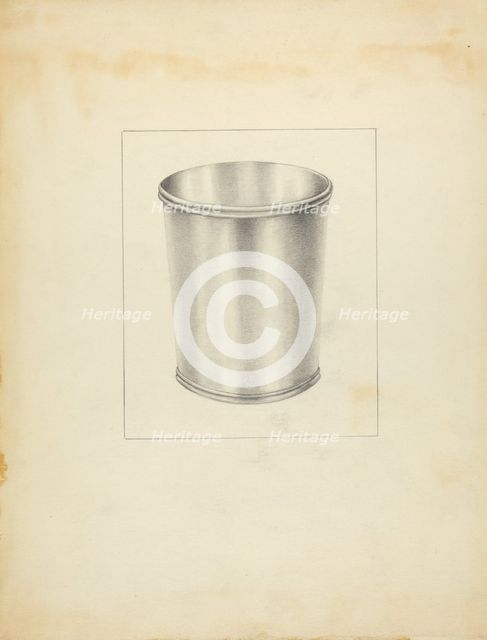 Tumbler, 1935/1942. Creator: Michael Trekur.