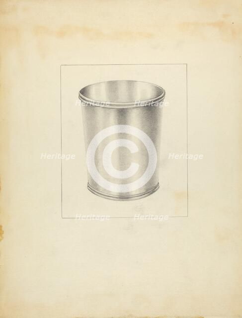 Tumbler, 1935/1942. Creator: Michael Trekur.