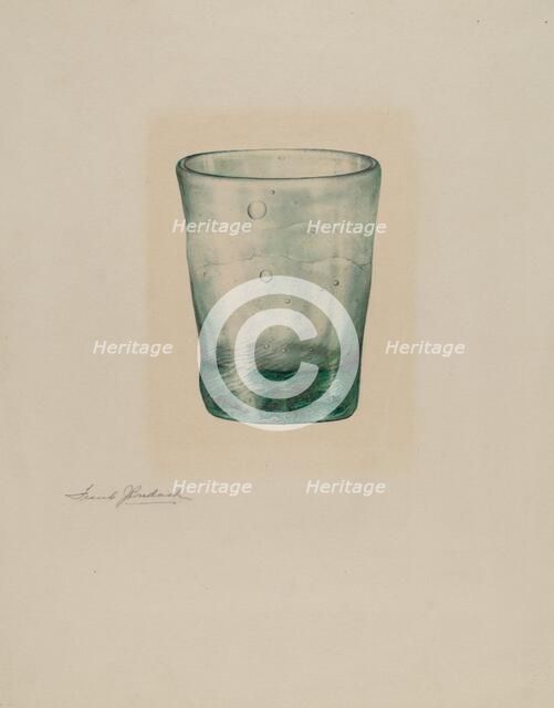 Tumbler, 1935/1942. Creator: Frank Budash.