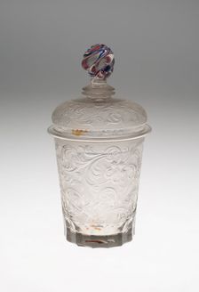 Tumbler with Cover, Potsdam, Early 18th century. Creator: Unknown