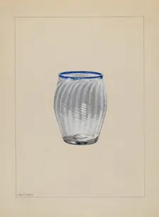 Tumbler, c. 1936. Creator: Charles Caseau
