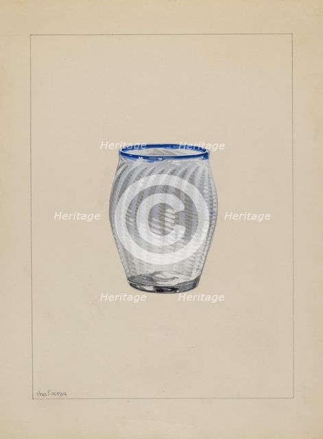 Tumbler, c. 1936. Creator: Charles Caseau.