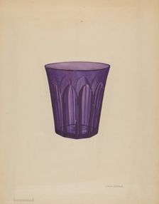 Tumbler, c. 1936. Creator: John Dana